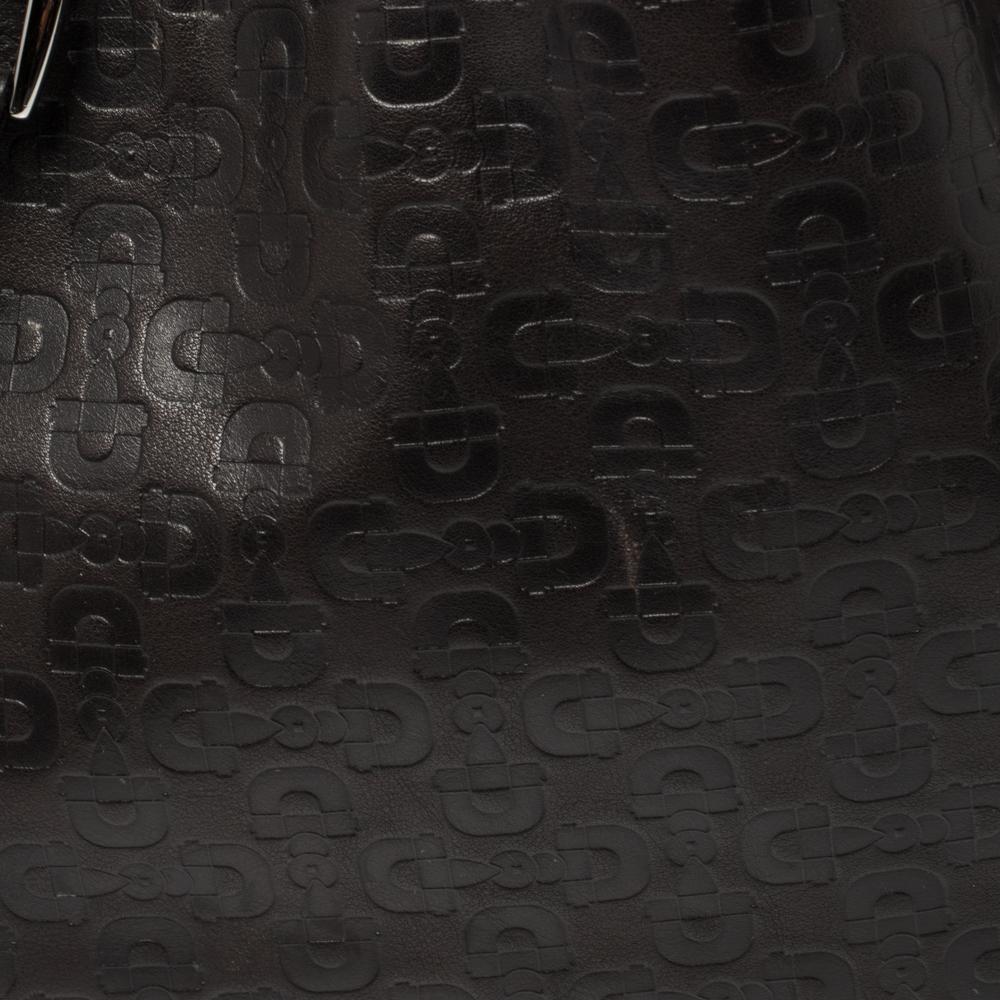 Gucci Dark Brown Horsebit Embossed Leather Medium Abbey Shoulder Bag 1