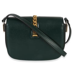 Gucci Dark Green Calfskin Mini Sylvie 1969 Bag