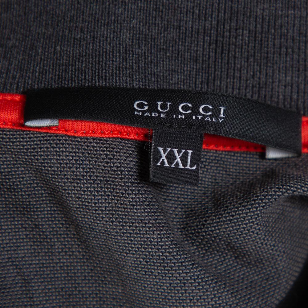 gucci knitted polo