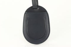 Gucci Dark Navy Blooms Luggage Tag Clochette Name Charm Pendant 96gk56s