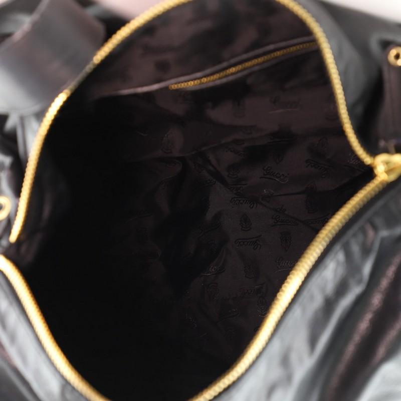 Gucci Darwin Convertible Backpack Leather Large In Good Condition In NY, NY