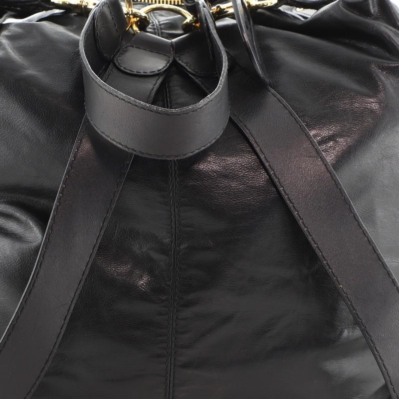 Women's or Men's Gucci Darwin Convertible Backpack Leather Large