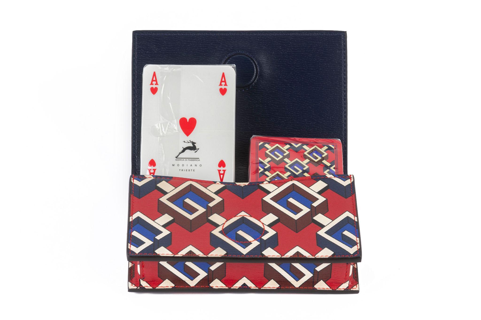 Gucci Demetra Geometric Double Card Set New in Box en vente 1