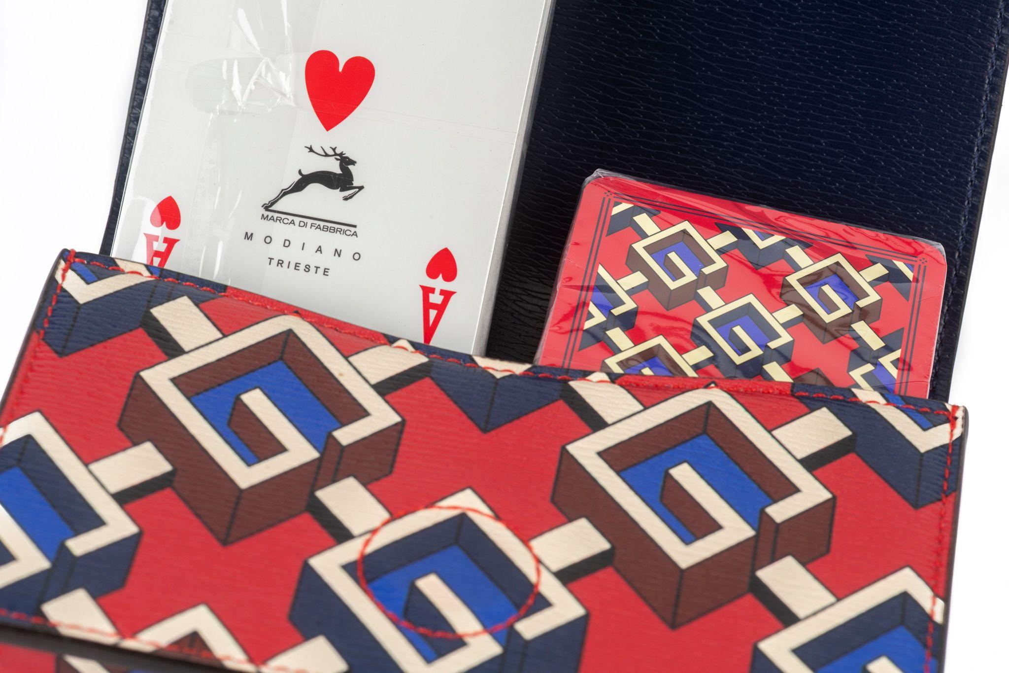 Gucci Demetra Geometric Double Card Set New in Box en vente 2
