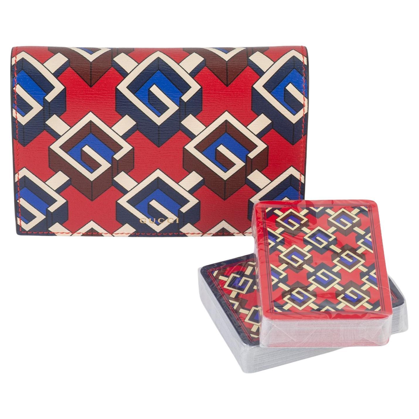 Gucci Demetra Geometric Double Card Set New in Box en vente