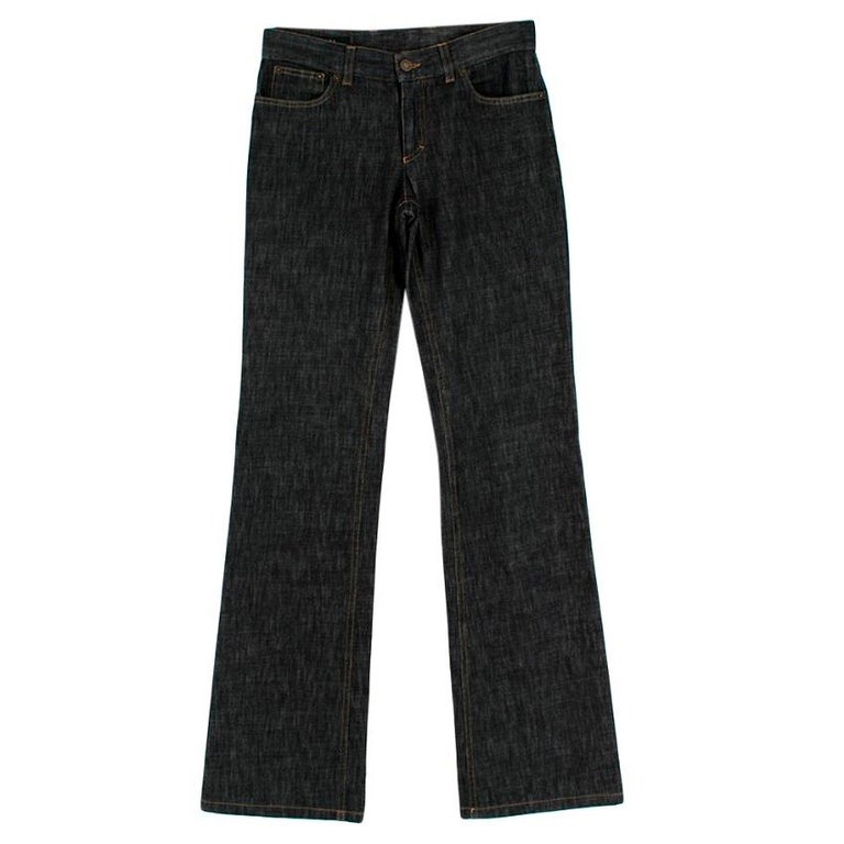 Gucci Denim Tailored Jacket And Heart Cut Out Jeans Size Jeans 40 Blazer 44 For Sale At 1stdibs