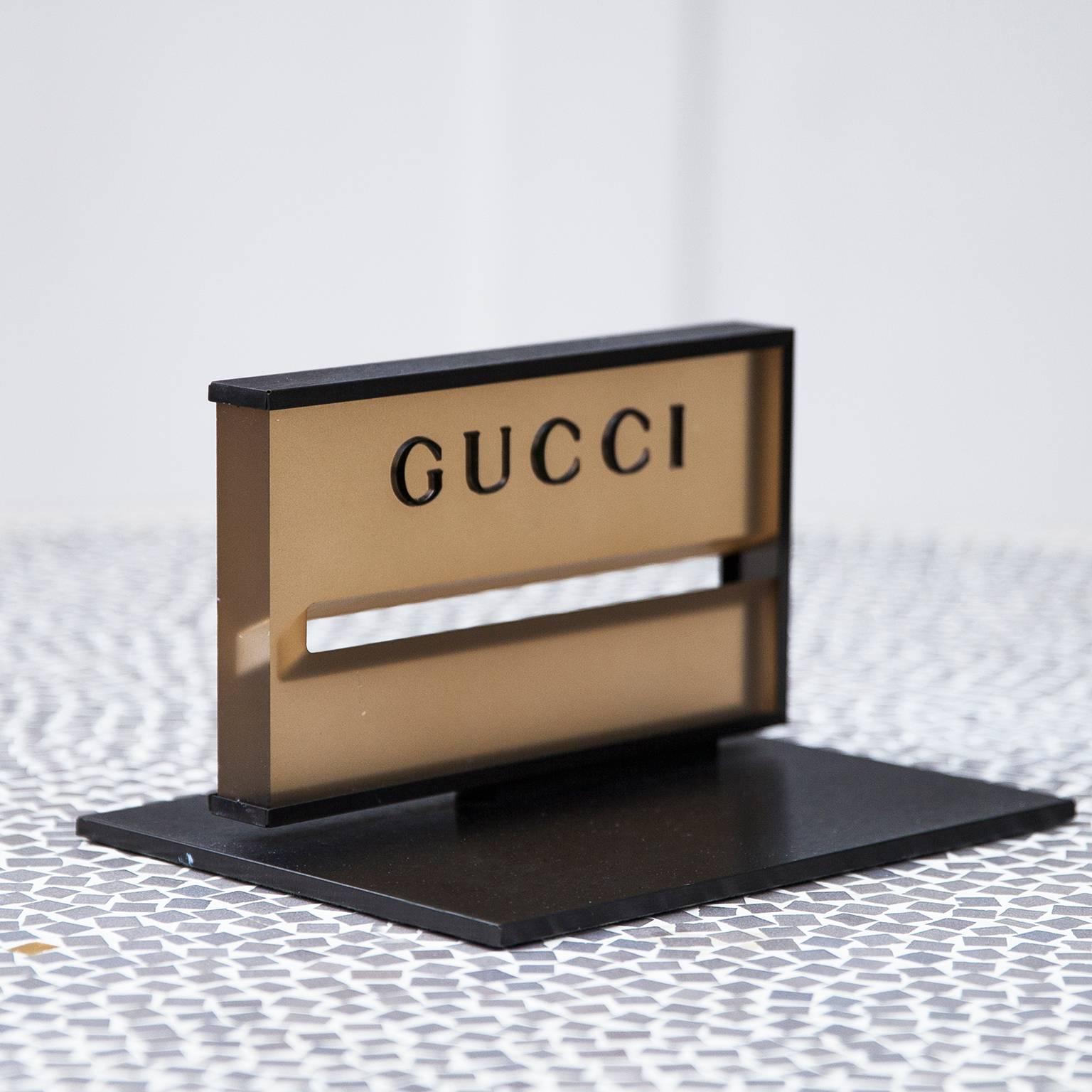 Schreibtisch-Briefbeschwerer von Gucci im Zustand „Hervorragend“ im Angebot in Munich, DE