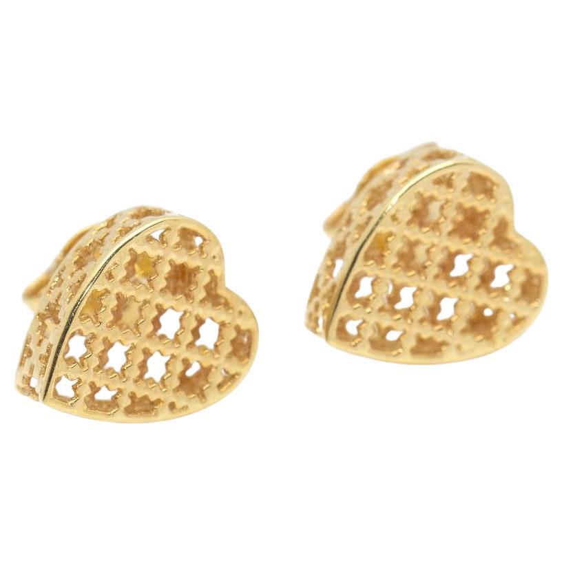 GUCCI DIAMANTISSIMA Earrings in Gold For Sale