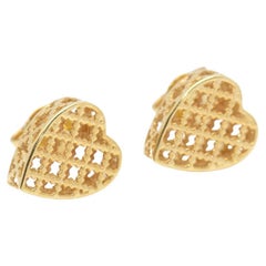 GUCCI DIAMANTISSIMA Boucles d'oreilles en or