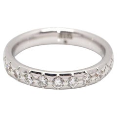 Anillo GUCCI Diamantissimo de oro blanco