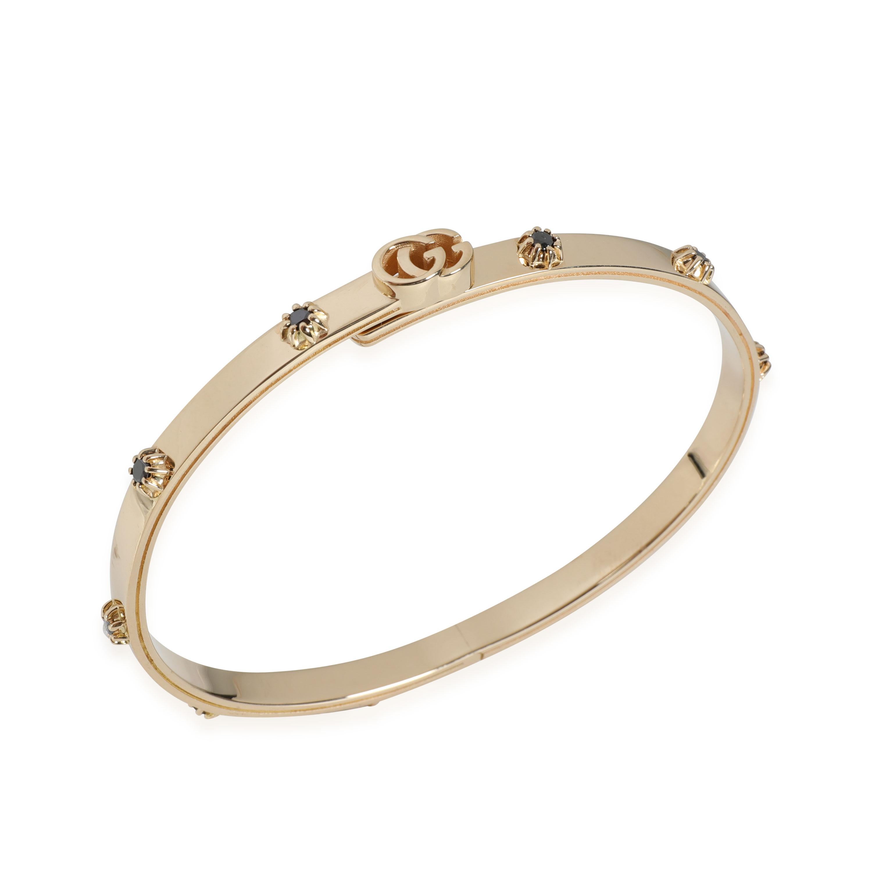 Diamant-Armreif von Gucci aus 18 Karat Gelbgold mit 0,35 Karat im Zustand „Hervorragend“ in New York, NY