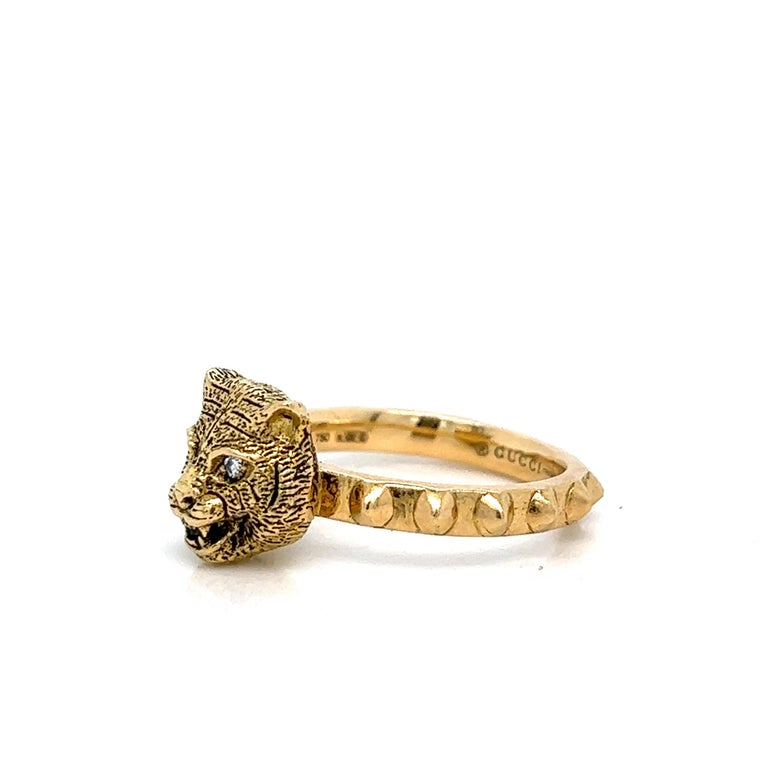 Gucci leopard ring deals