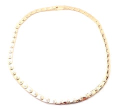 Gucci Diamond Tennis Yellow Gold Necklace