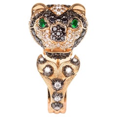 Tigerring von Gucci mit Diamanten