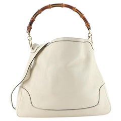 Gucci Diana Bamboo Shoulder Bag Leather Medium