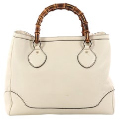 Gucci Diana Bamboo Top Handle Tote Leather Medium