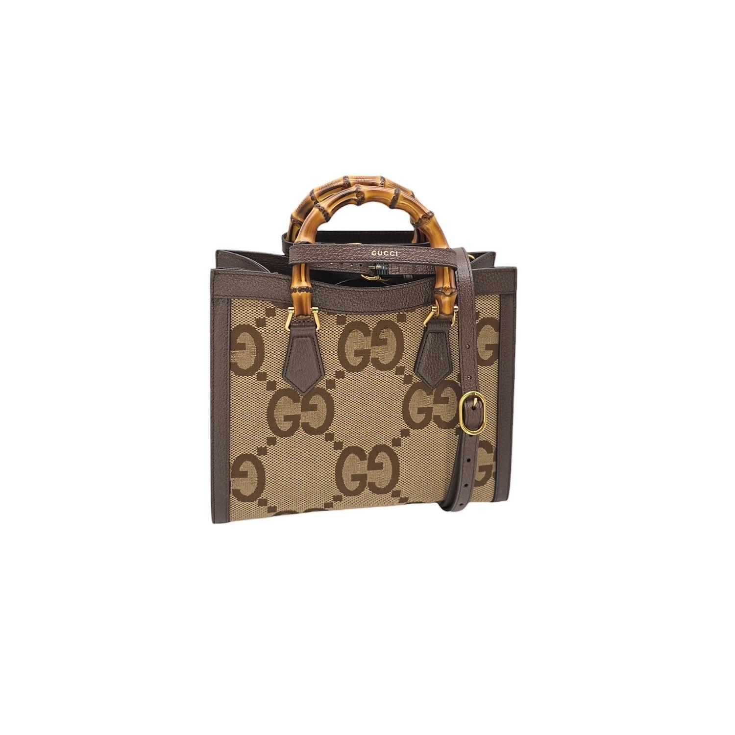 Gucci Diana Jumbo GG Small Tote Bag In Excellent Condition In Scottsdale, AZ