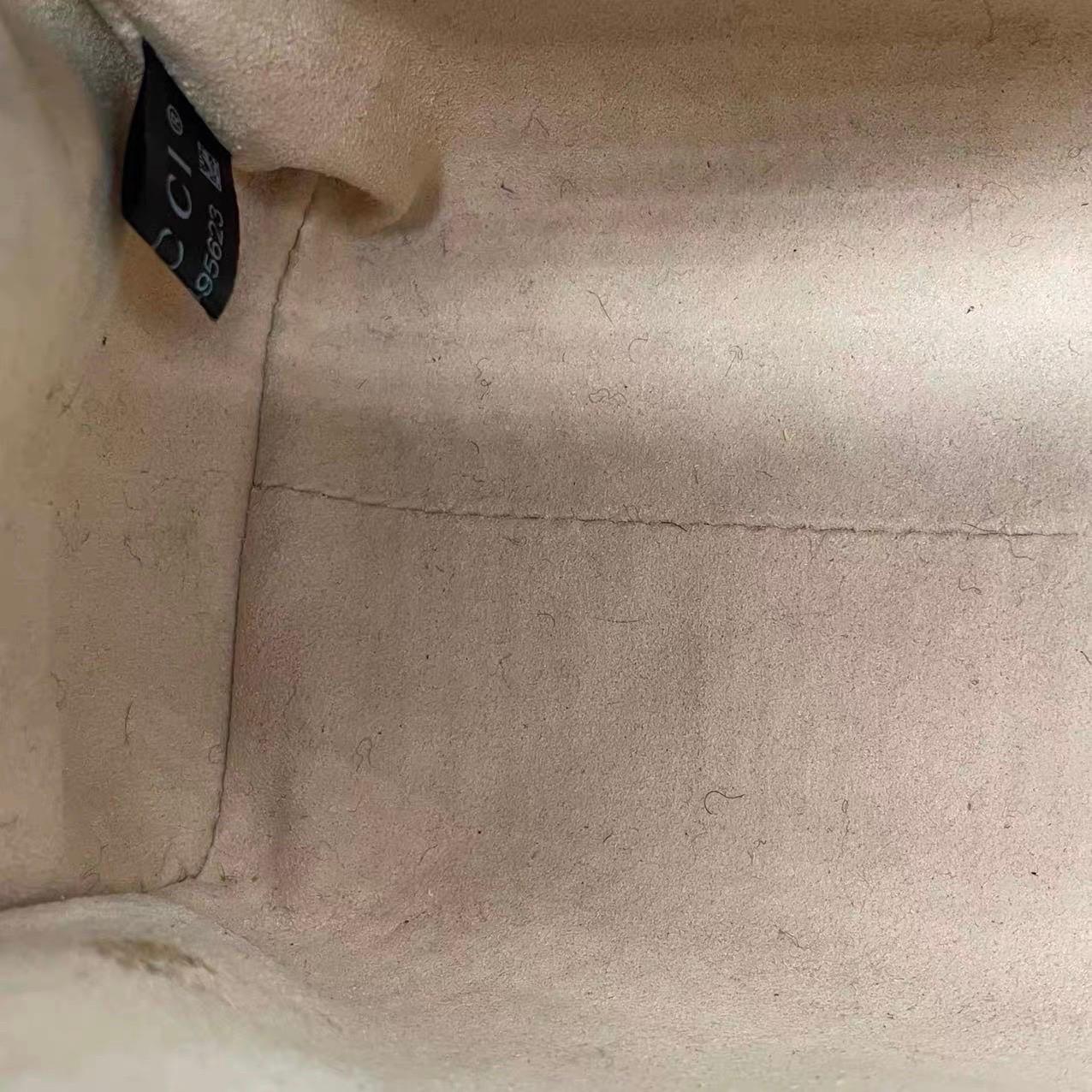 Gucci Diana Mini Blue Leather Bag Bamboo Handle with Strap en vente 14