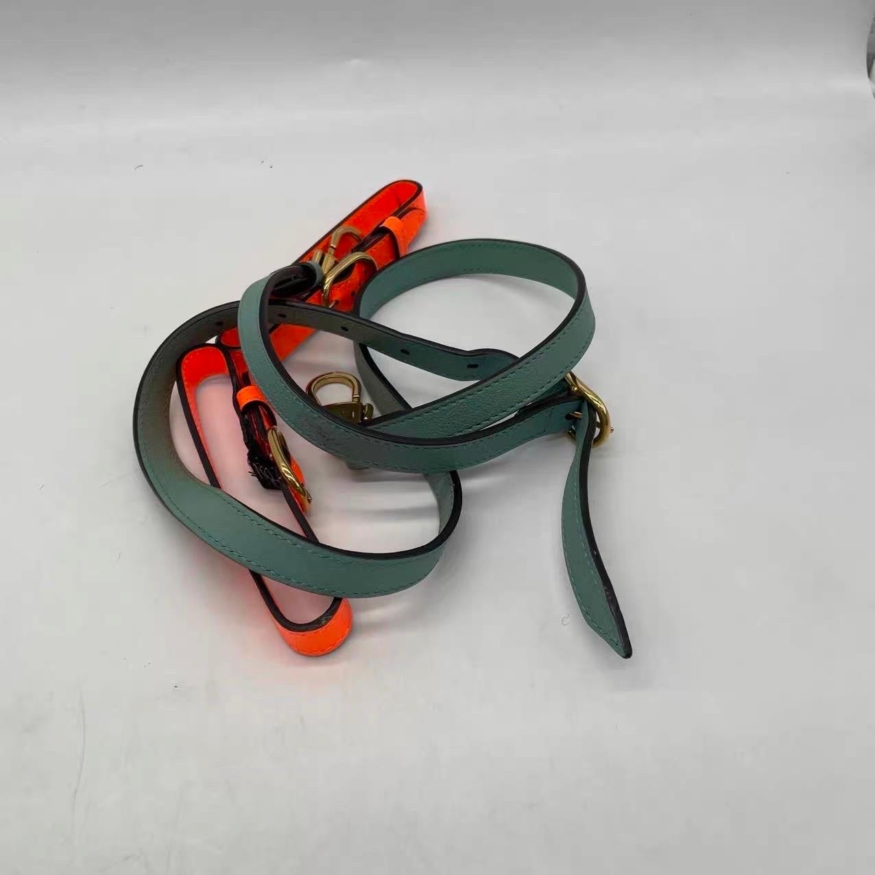 Gucci Diana Mini Blue Leather Bag Bamboo Handle with Strap en vente 15