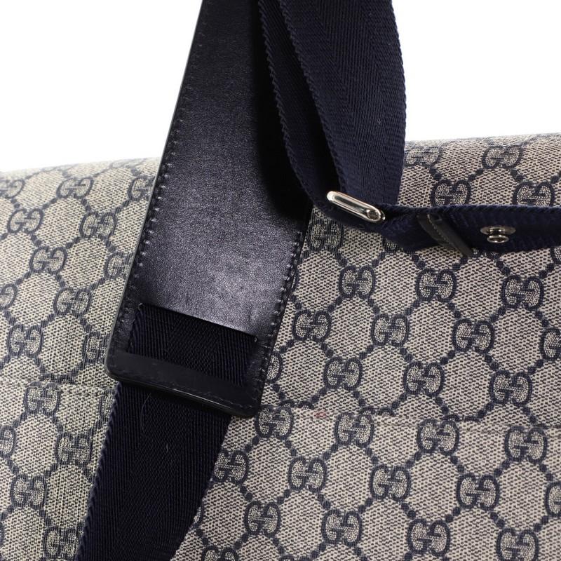 Gucci Diaper Bag GG Coated Canvas In Good Condition In NY, NY