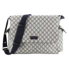 Gucci Diaper Bag GG Coated Canvas