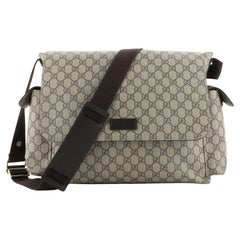 Gucci Diaper Bag GG Coated Canvas