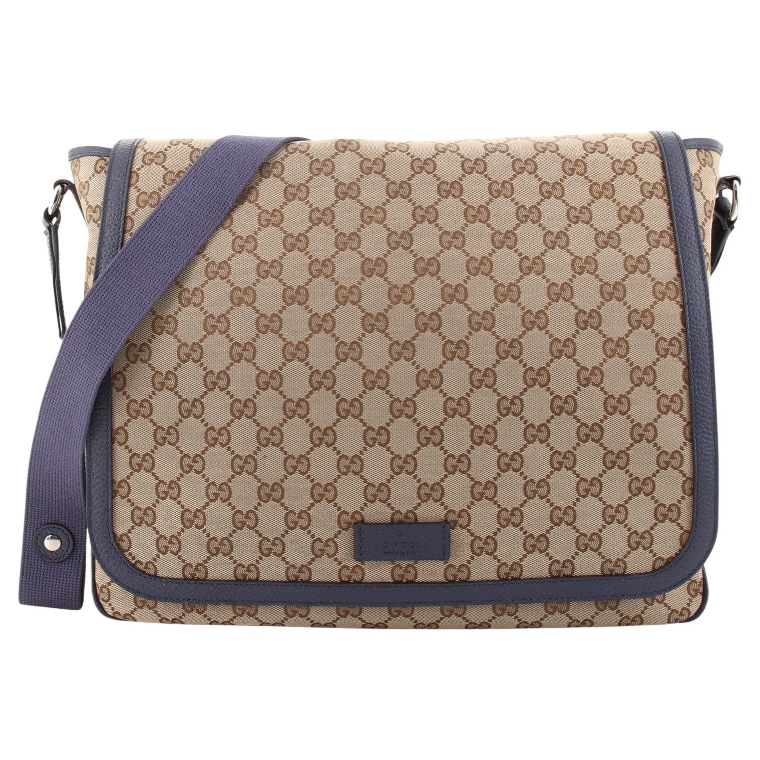 Gucci Diaper Bag (Outlet) GG Canvas at 1stDibs