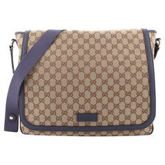 Used Gucci Diaper Bag (Outlet) GG Canvas