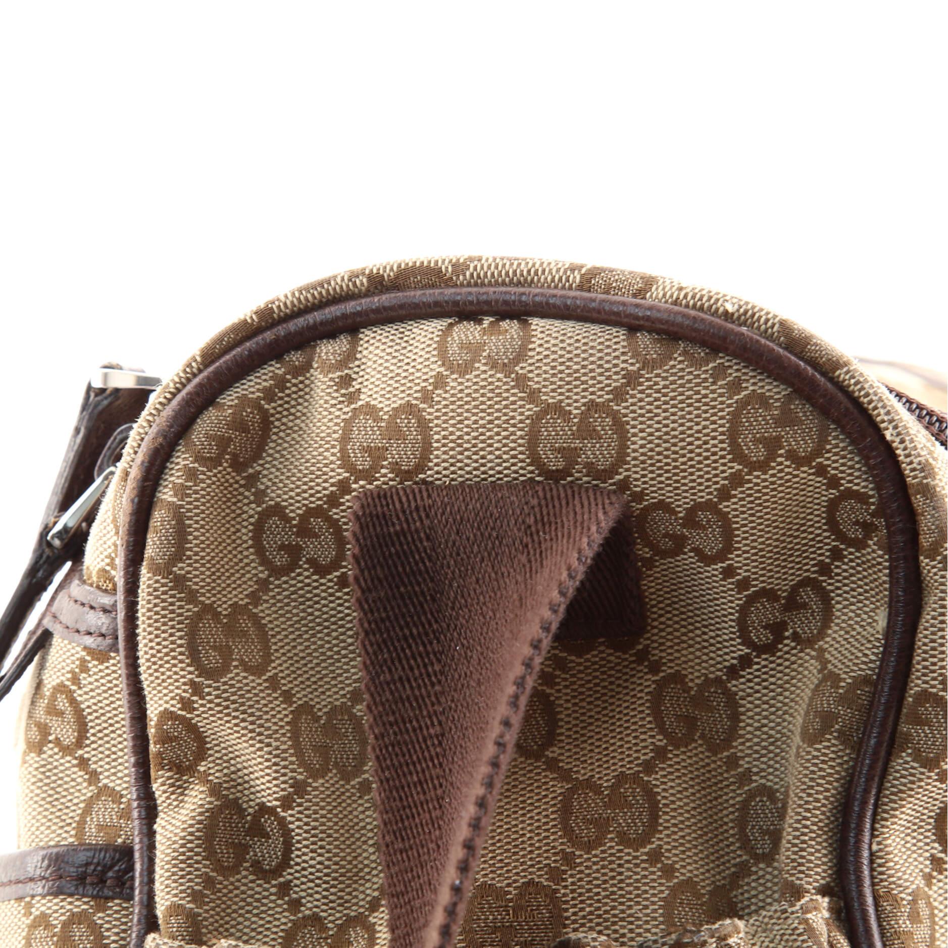 Gucci Diaper Crossbody Bag GG Canvas at 1stDibs gucci diaper bag