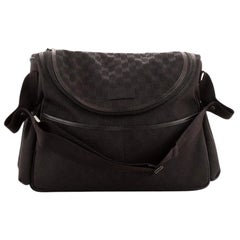 Gucci Diaper Crossbody Bag GG Canvas