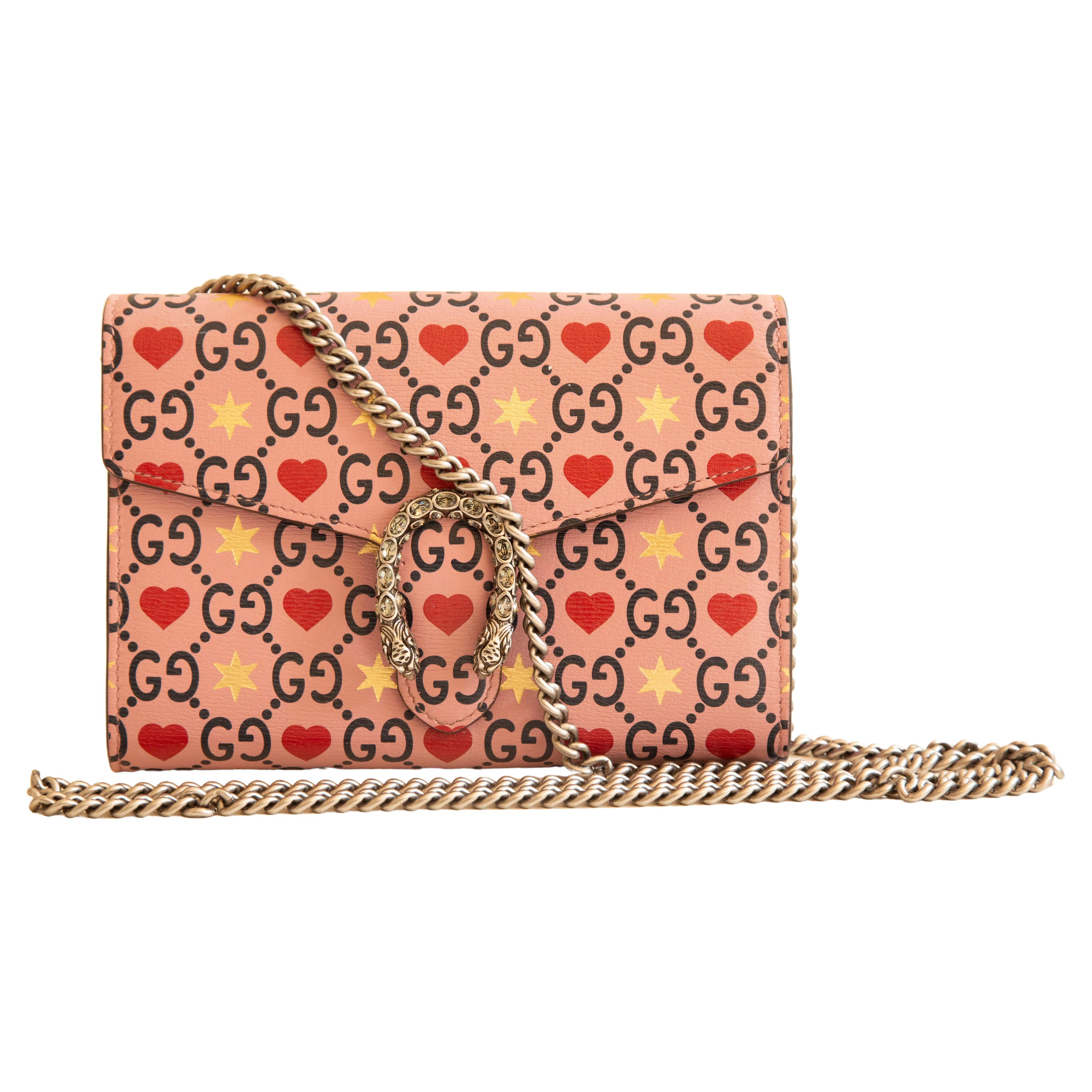 Gucci Dionizus Crossbody Bag Limited Edition Gucci Valentine's Day en vente