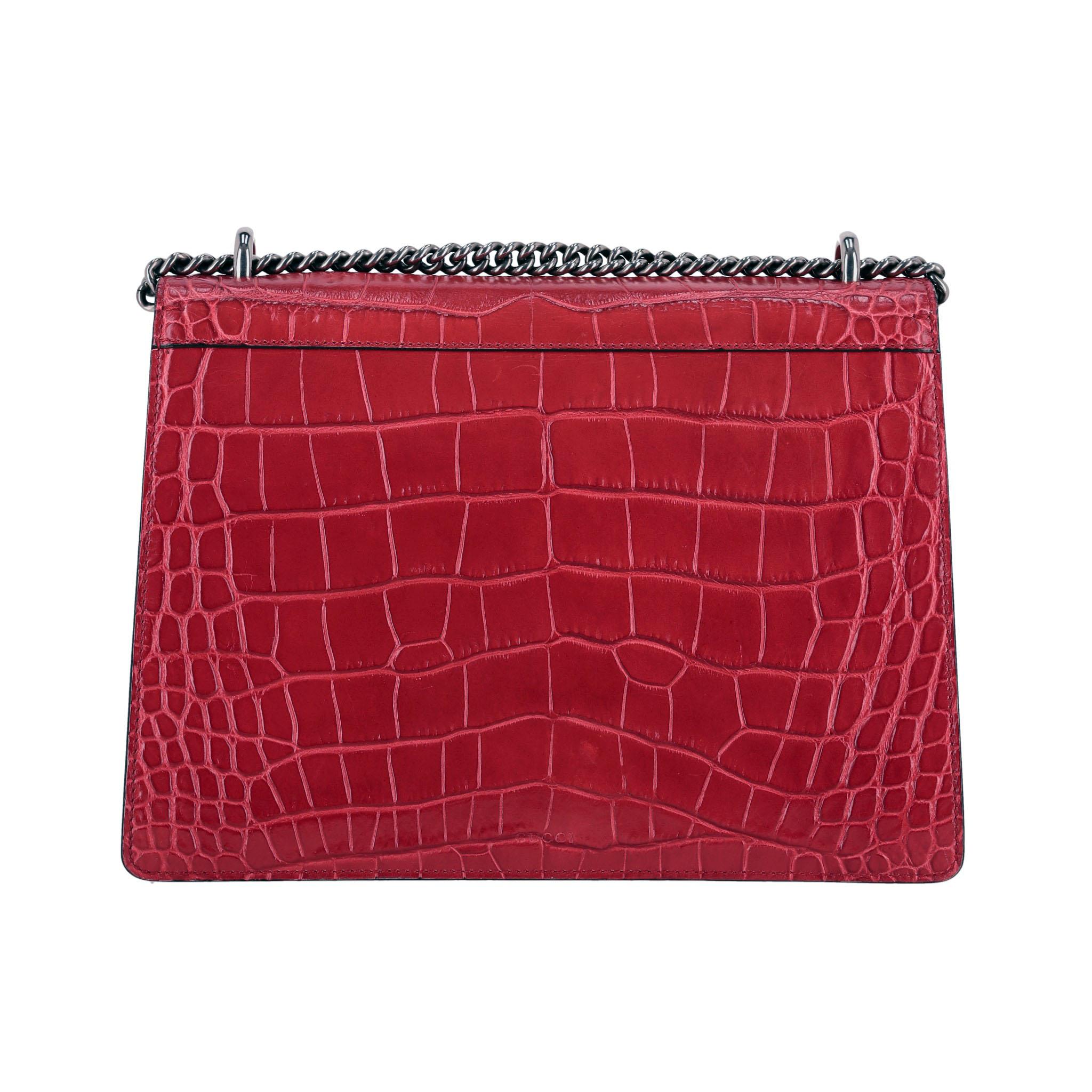 Gucci Dionysus Alligator Mississippi Bag In Good Condition For Sale In London, GB