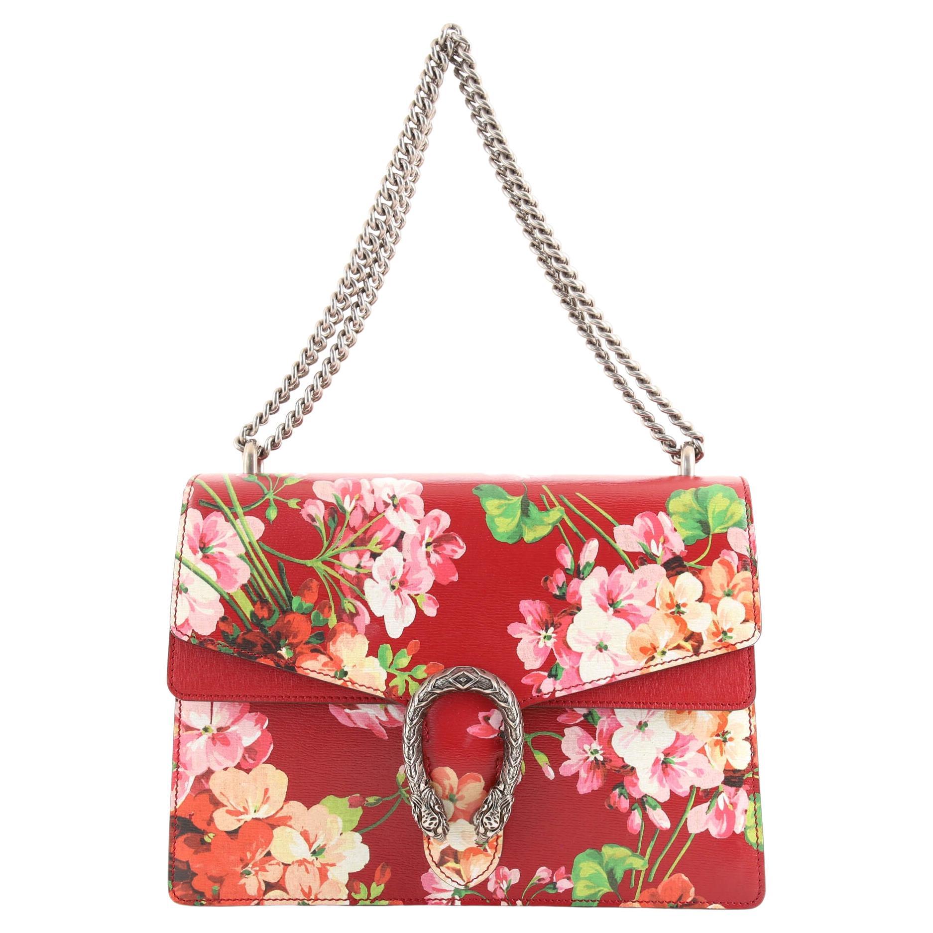 Gucci Dionysus Bag Blooms Print Leather Medium