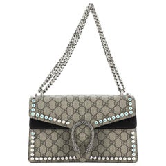 Gucci Dionysus Bag Crystal Embellished GG Coated Canvas Medium