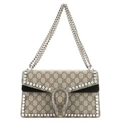 Gucci Dionysus Bag Crystal Embellished GG Coated Canvas Small 