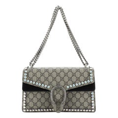 Gucci Dionysus Bag Crystal Embellished GG Coated Canvas Small