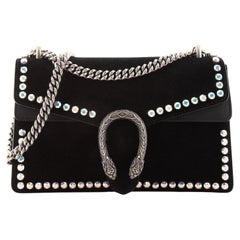 Gucci Dionysus Bag Crystal Embellished Suede Small Außenmaterial: Sue