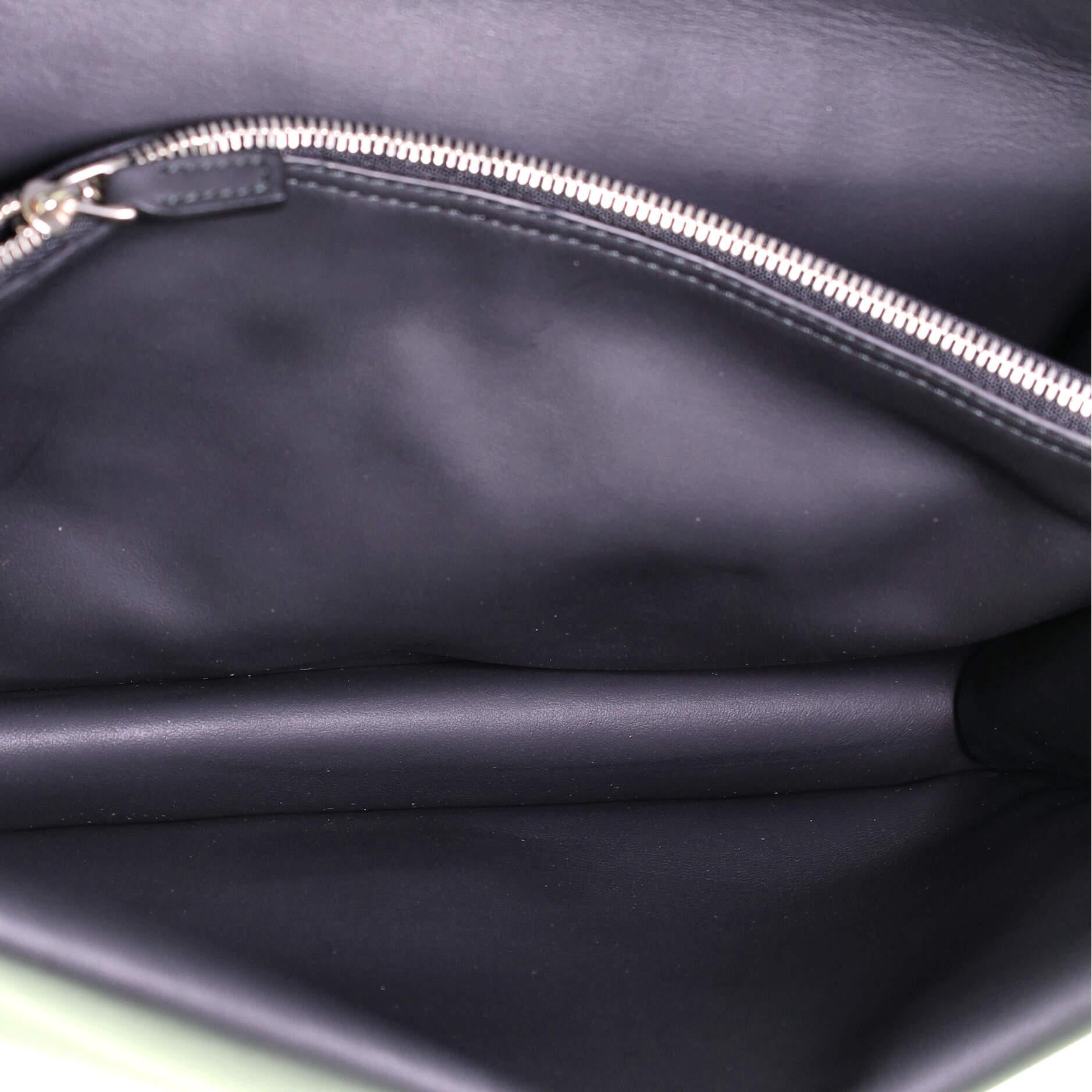 Black Gucci Dionysus Bag Crystal Embellished Suede Small