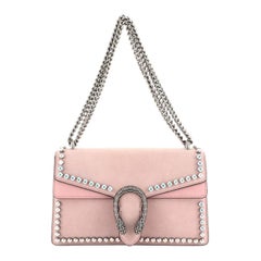 Gucci Dionysus Bag Crystal Embellished Suede Small