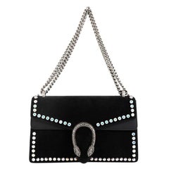 Gucci Dionysus Bag Crystal Embellished Suede Small