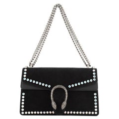 Gucci Dionysus Bag Crystal Embellished Suede Small