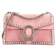 Gucci Dionysus Bag Crystal Embellished Suede Small