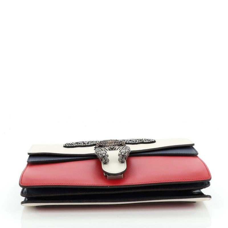 Gucci Dionysus Bag Embellished Leather Medium In Good Condition In NY, NY
