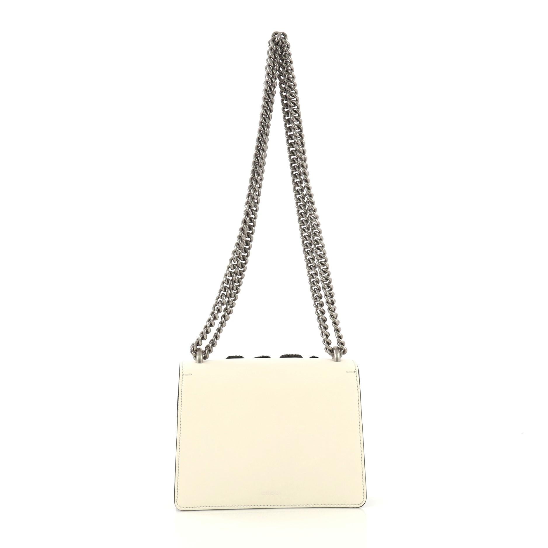 Gucci Dionysus Bag Embellished Leather Mini In Good Condition In NY, NY