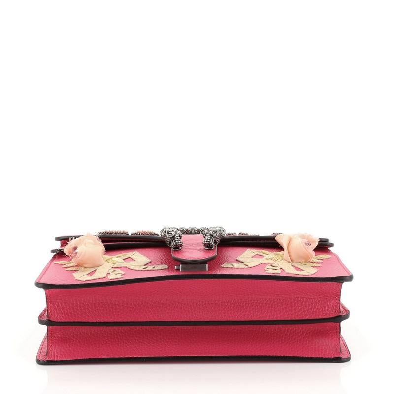 Gucci Dionysus Bag Embellished Leather Small In Excellent Condition In NY, NY