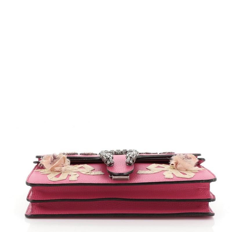 Gucci Dionysus Bag Embellished Leather Small In Good Condition In NY, NY
