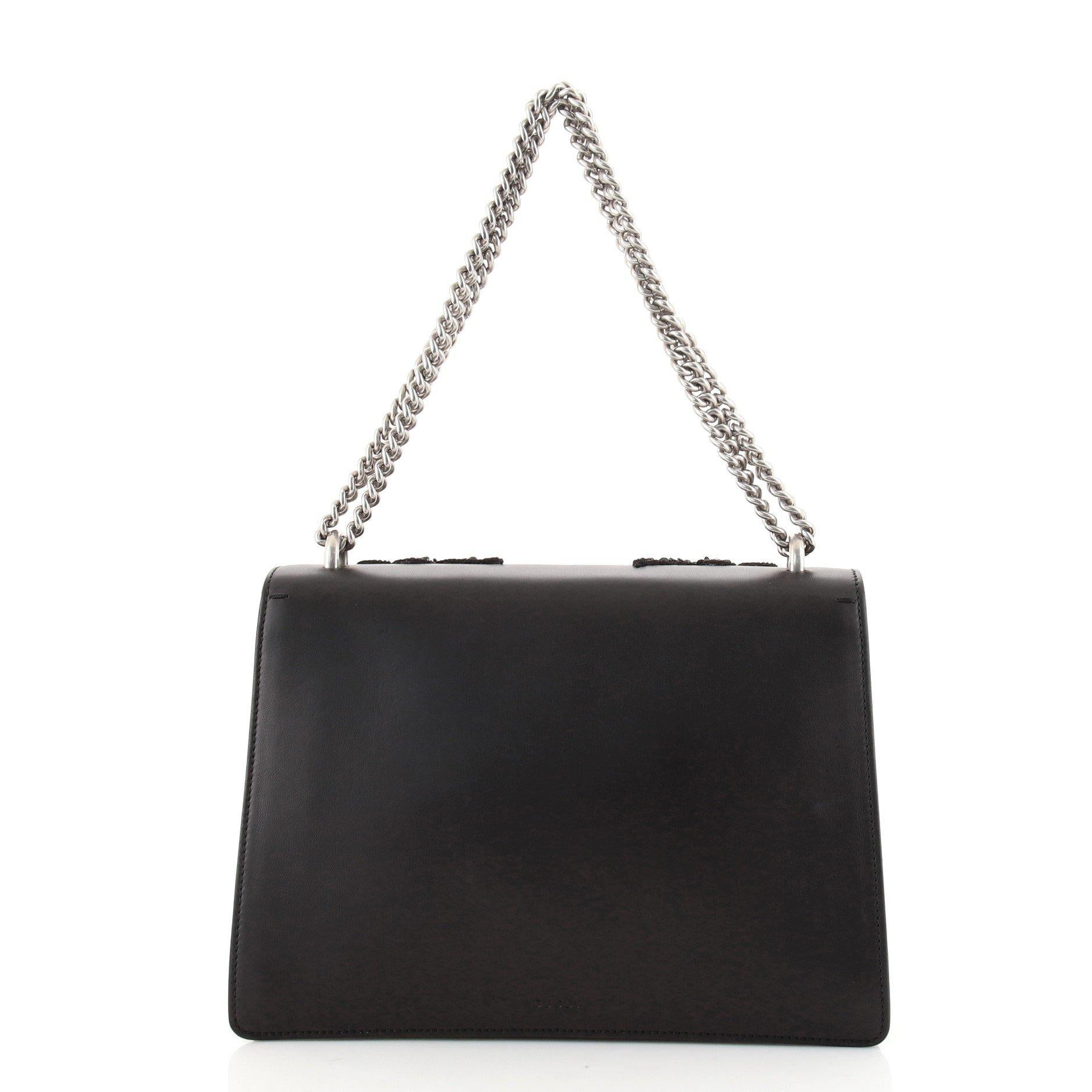 Gucci Dionysus Bag Embellished Leather Small In Good Condition In NY, NY