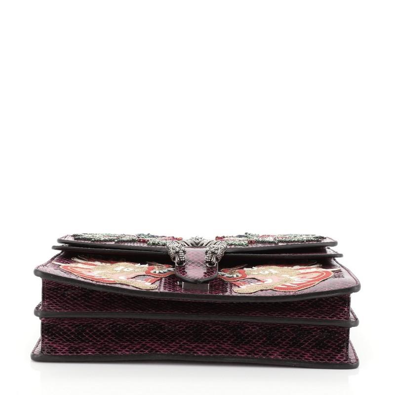 Women's or Men's Gucci Dionysus Bag Embellished Python Medium