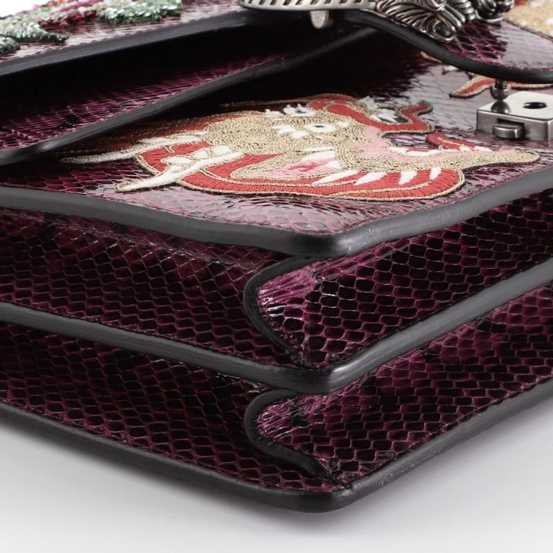 Gucci Dionysus Bag Embellished Python Medium 4