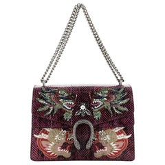  Gucci  Dionysus Bag Embellished Python Medium